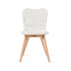 Stoel 'LILY'  Oak Base  Vincent Sheppard Wit Voorkant