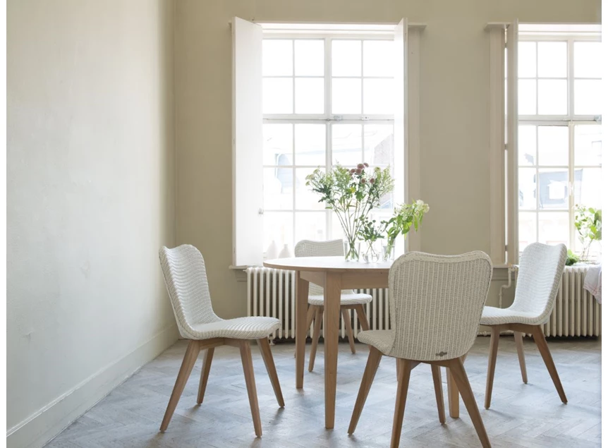 Stoel 'LILY'  Oak Base  Vincent Sheppard Wit Voorbeeld