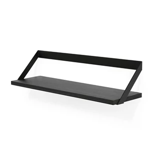 Wandplank Ethnicraft oak black ribbon shelf plank 26624