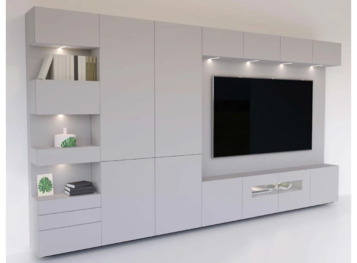 Wandmeubel voor een tv tot 90 inch W427 Karat