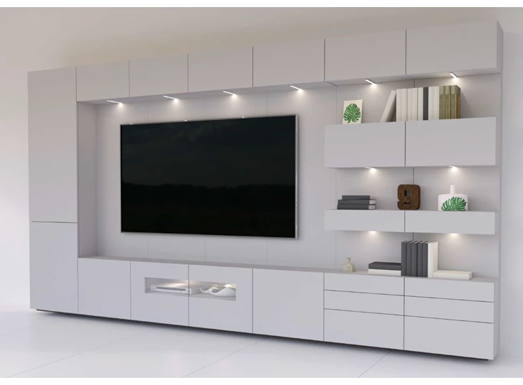 Wandmeubel voor een tv tot 90 inch W425 Karat