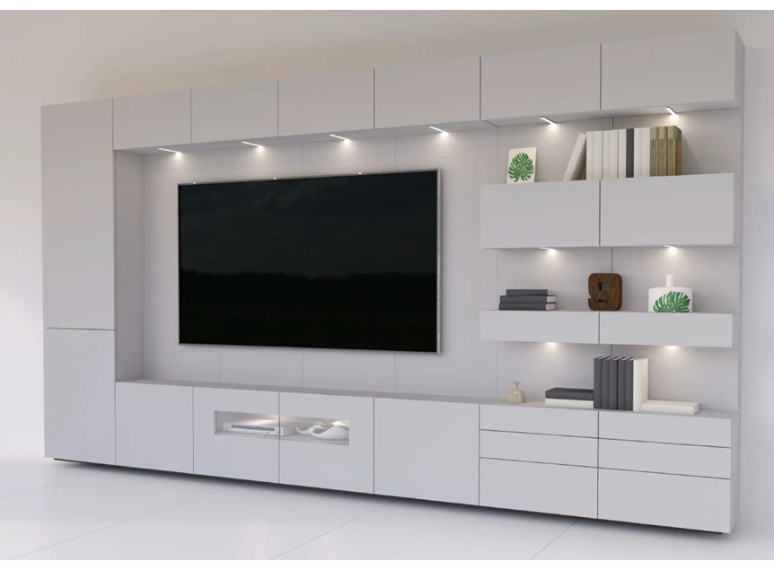 Wandmeubel voor een tv tot 90 inch W425 Karat
