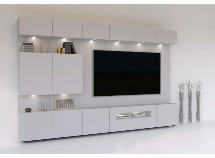 Wandmeubel voor een tv tot 90 inch W367 Karat