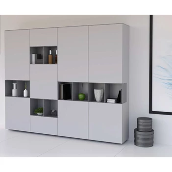 Hoge kasten met open vakken GS242 Karat