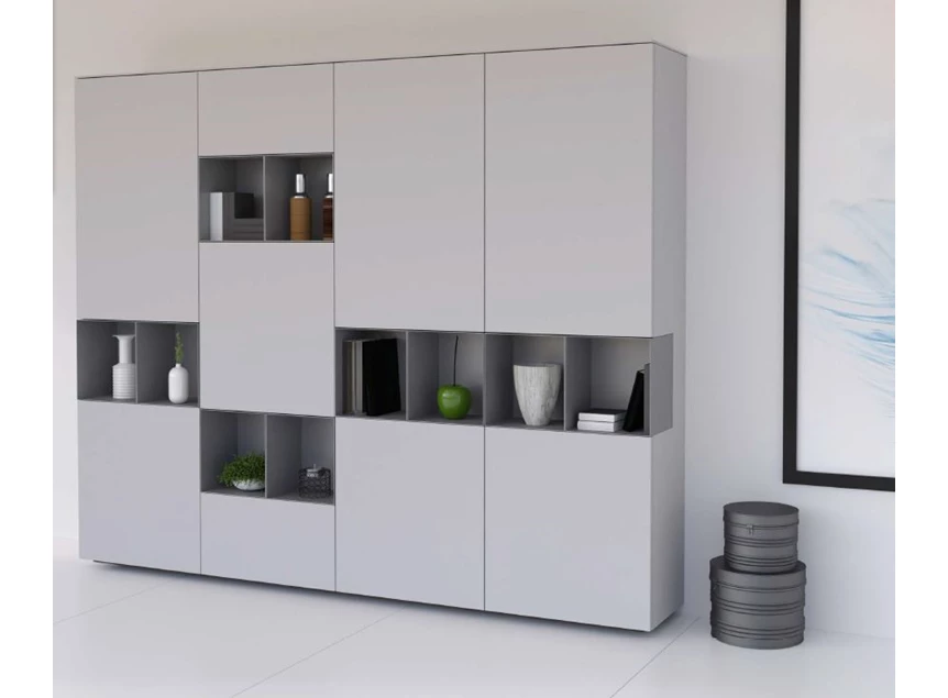 Hoge kasten met open vakken GS242 Karat