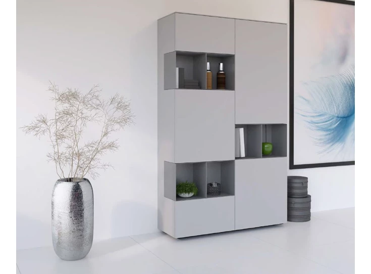 Hoge kasten met open vakken GS121 Karat