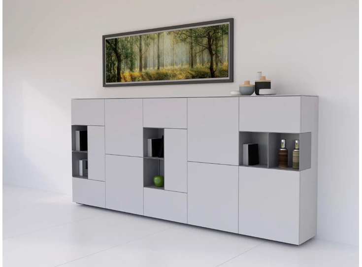 Barkast met open vakken FS304 Karat