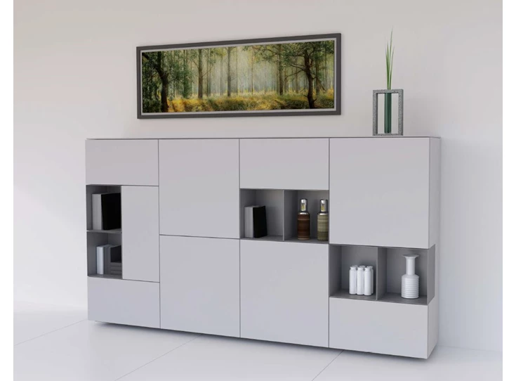 Barkast met open vakken FS243 Karat