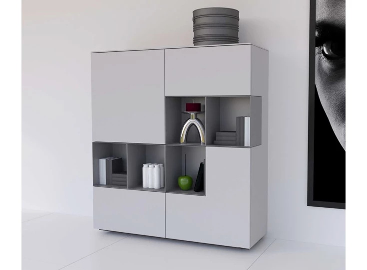 Barkast met open vakken FS125 Karat