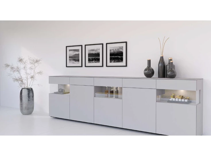 Dressoir met vitrines EWG302 Karat