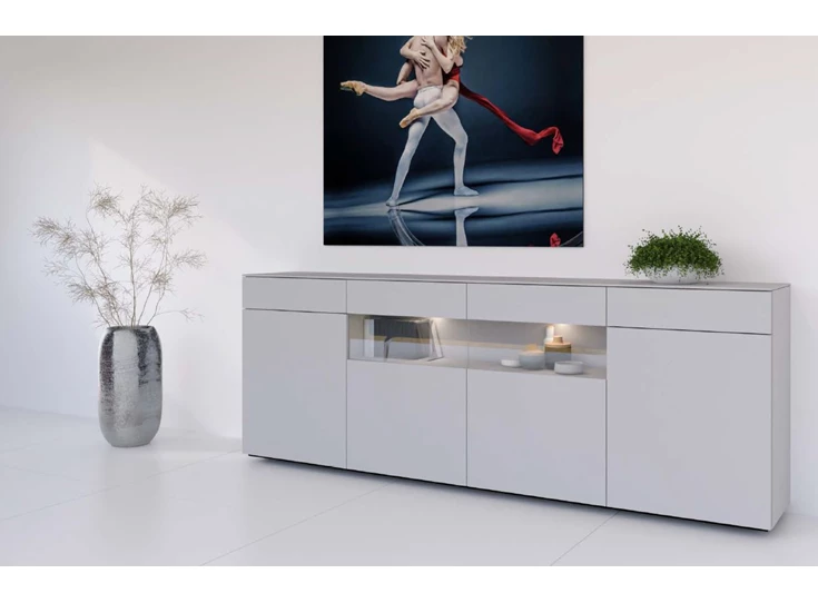 Dressoir met vitrines EWG243 Karat