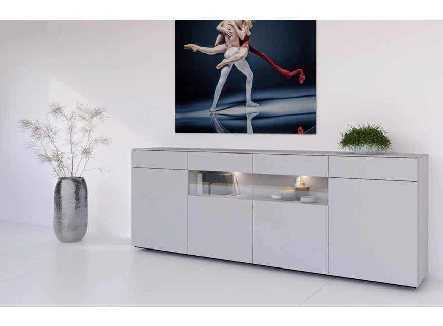 Dressoir met vitrines EWG243 Karat