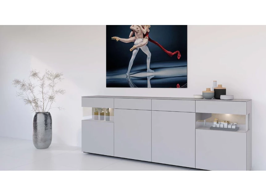 Dressoir met vitrines EWG241 Karat