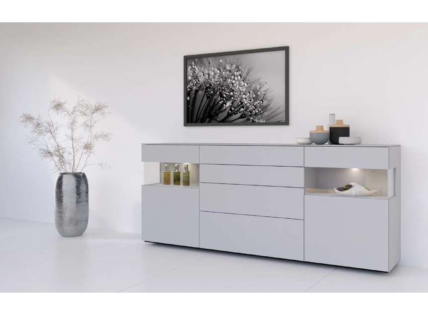 Dressoir met vitrines EWG211 Karat