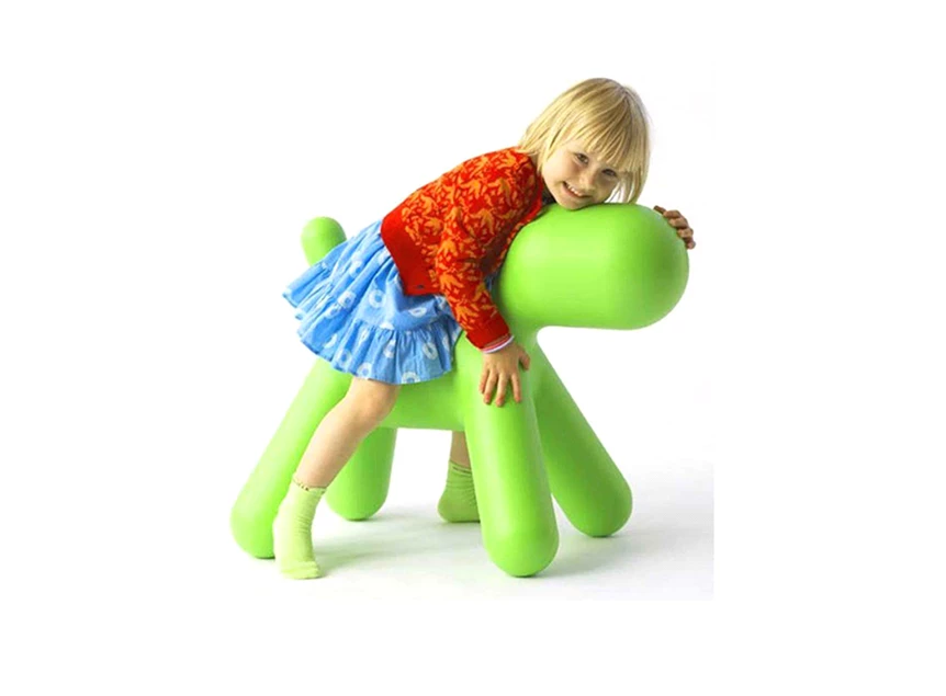 Kinderstoel Puppy - Lichtgroen Kunststof sfeerbeeld.jpg