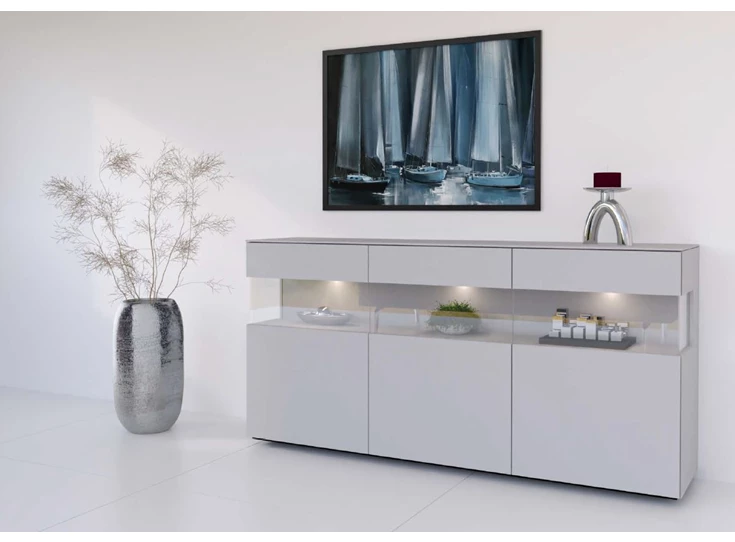 Dressoir met vitrines EWG185 Karat