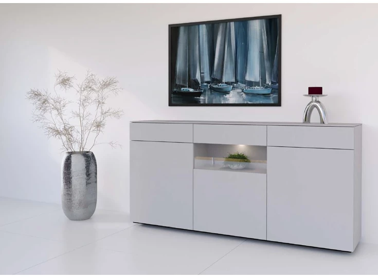 Dressoir met vitrines EWG184 Karat