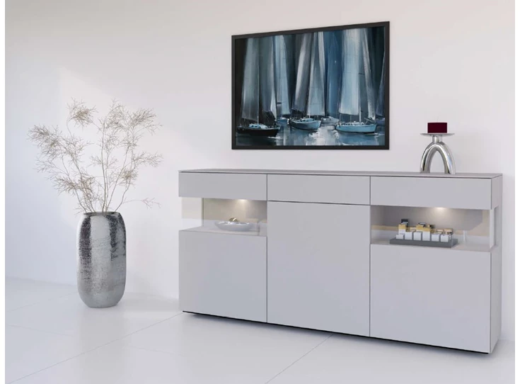 Dressoir met vitrines EWG181 Karat