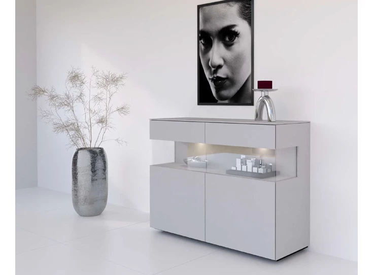 Dressoir met vitrines EWG122 Karat