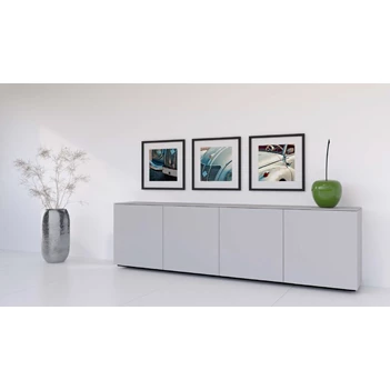 Lage dressoir met gesloten front DW240 Karat