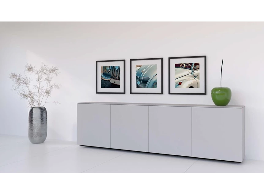 Lage dressoir met gesloten front DW240 Karat