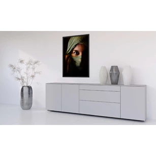 Lage dressoir met gesloten front DW225 Karat