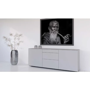 Lage dressoir met gesloten front DW184 Karat