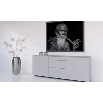 Lage dressoir met gesloten front DW184 Karat