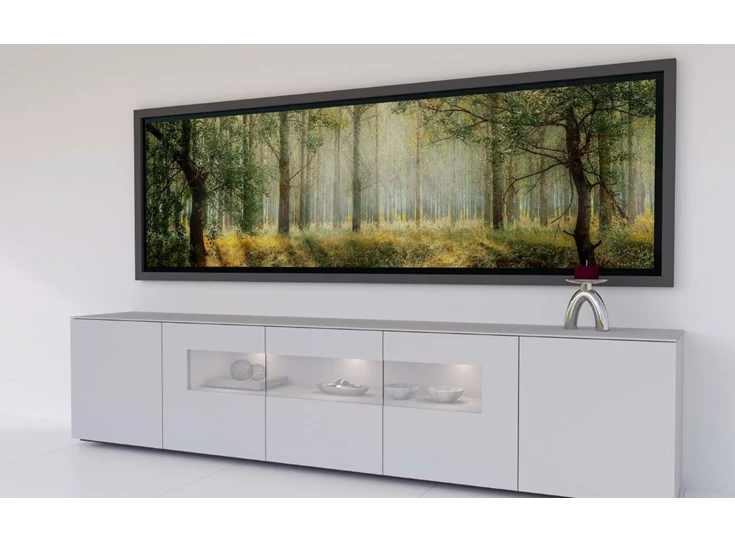 Lage dressoir met vitrine DG306 Karat