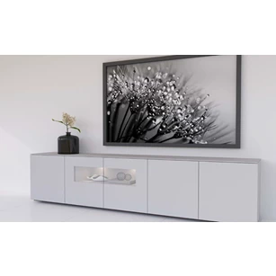 Lage dressoir met vitrine DG305 Karat