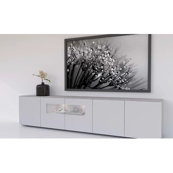 Lage dressoir met vitrine DG305 Karat