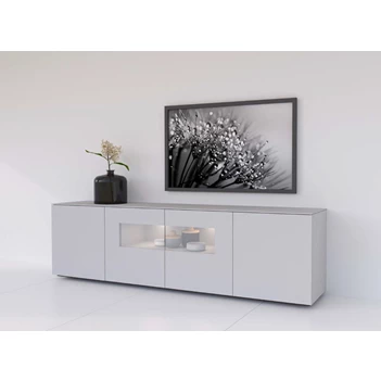 Lage dressoir met vitrine DG245 Karat