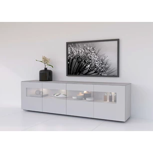 Lage dressoir met vitrine DG244 Karat