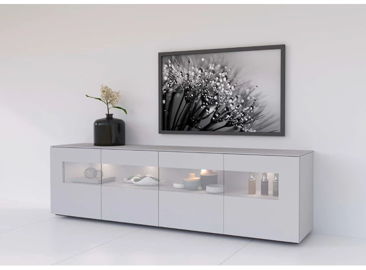 Lage dressoir met vitrine DG244 Karat