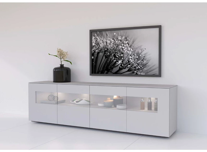 Lage dressoir met vitrine DG244 Karat