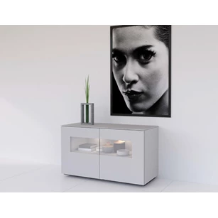 Lage dressoir met vitrine DG124 Karat