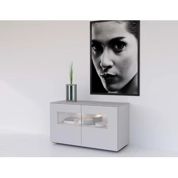 Lage dressoir met vitrine DG124 Karat