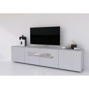 Tv-kast met vitrine TVG123 TV240-5 Karat