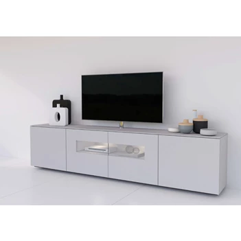 Tv-kast met vitrine TVG123 TV240-5 Karat