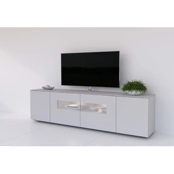 Tv-kast met vitrine TVG123 TV210-5 Karat