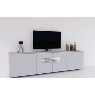 Tv-kast met vitrine TVG093 TV210-2 Karat