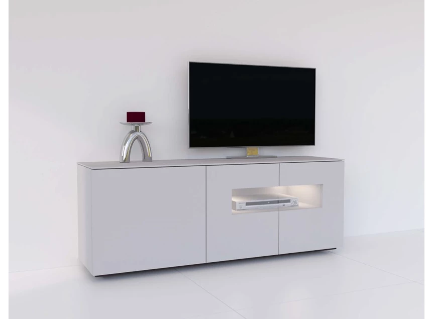 Tv-kast met vitrine TVG093 TV150-2 Karat