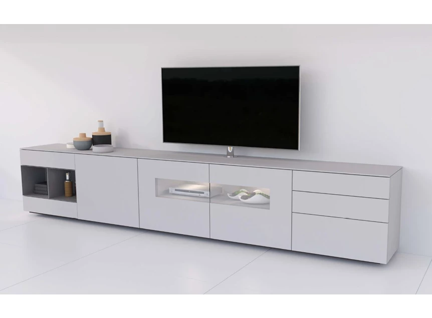 Tv-kast met open vakken TV300-7 Karat