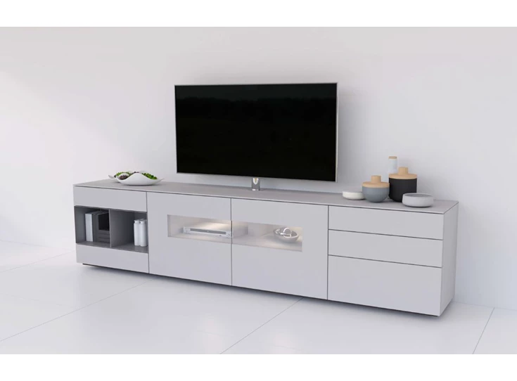 Tv-kast met open vakken TV240-6 Karat