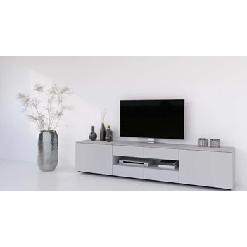 Lage tv-kast met open vak Q240 Karat