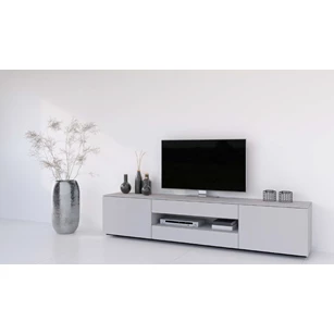 Lage tv-kast met open vak Q210 Karat