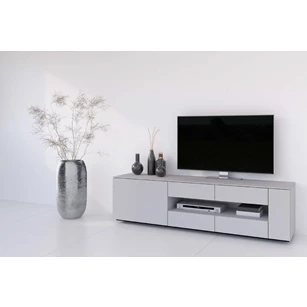 Lage tv-kast met open vak Q195 Karat