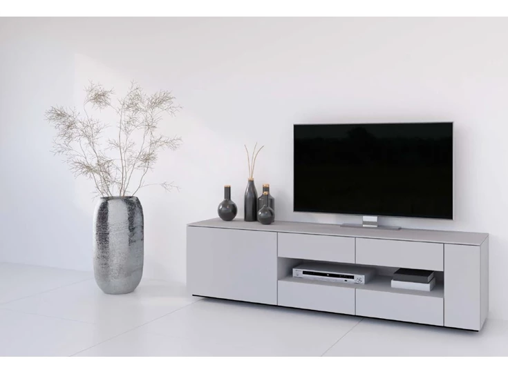 Lage tv-kast met open vak Q195 Karat