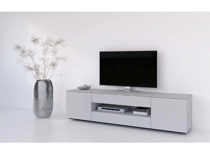 Lage tv-kast met open vak Q180 Karat