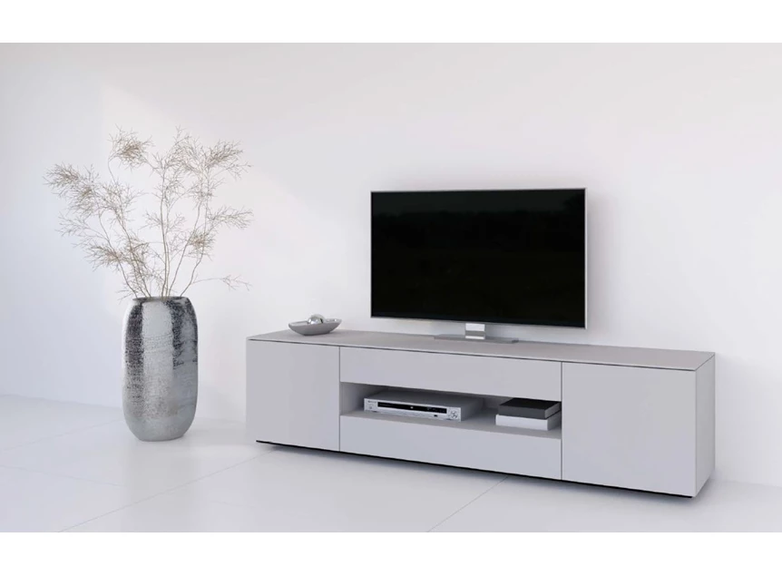 Lage tv-kast met open vak Q180 Karat